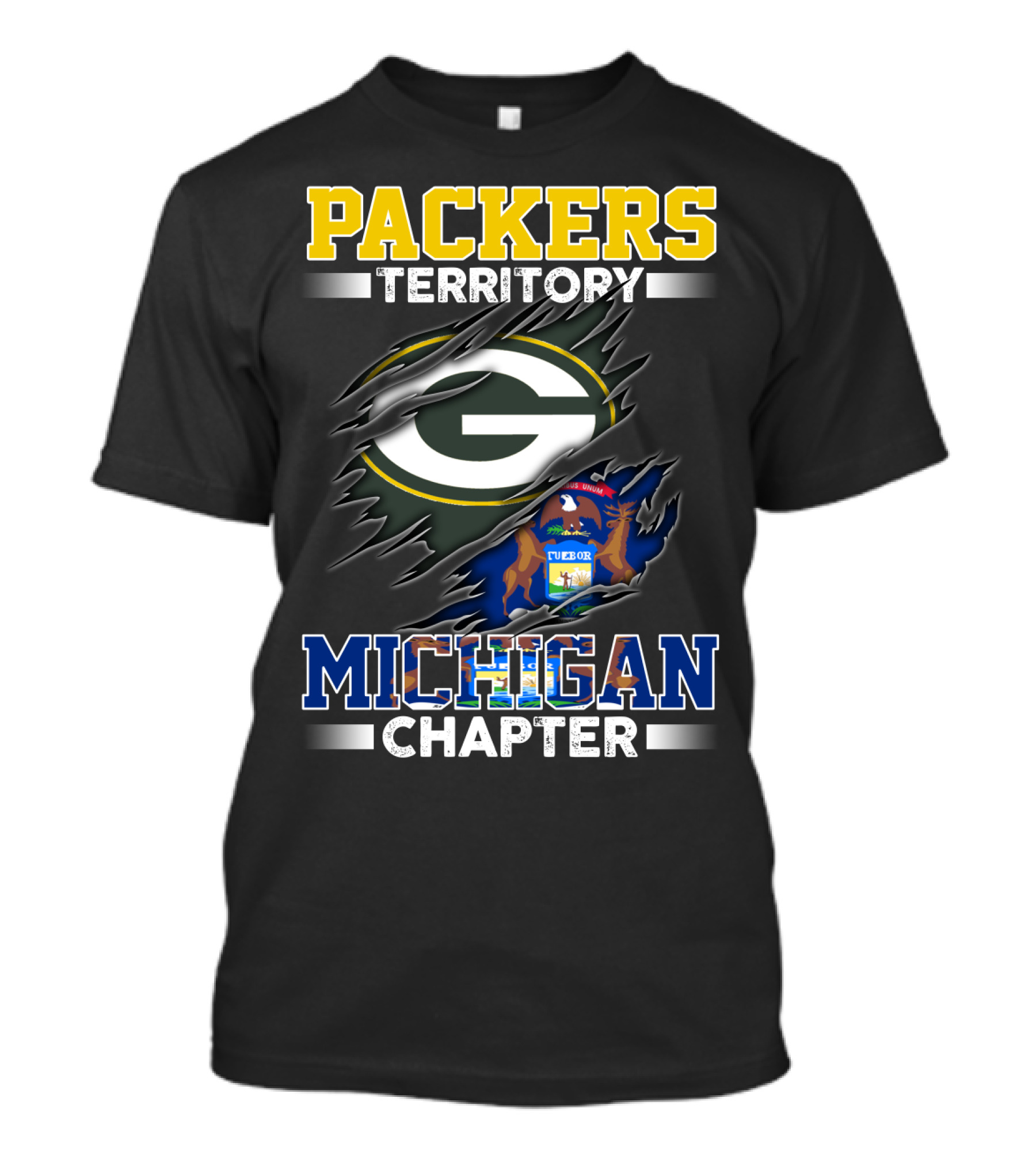 Packers Territory Michigan Chapter T-Shirt