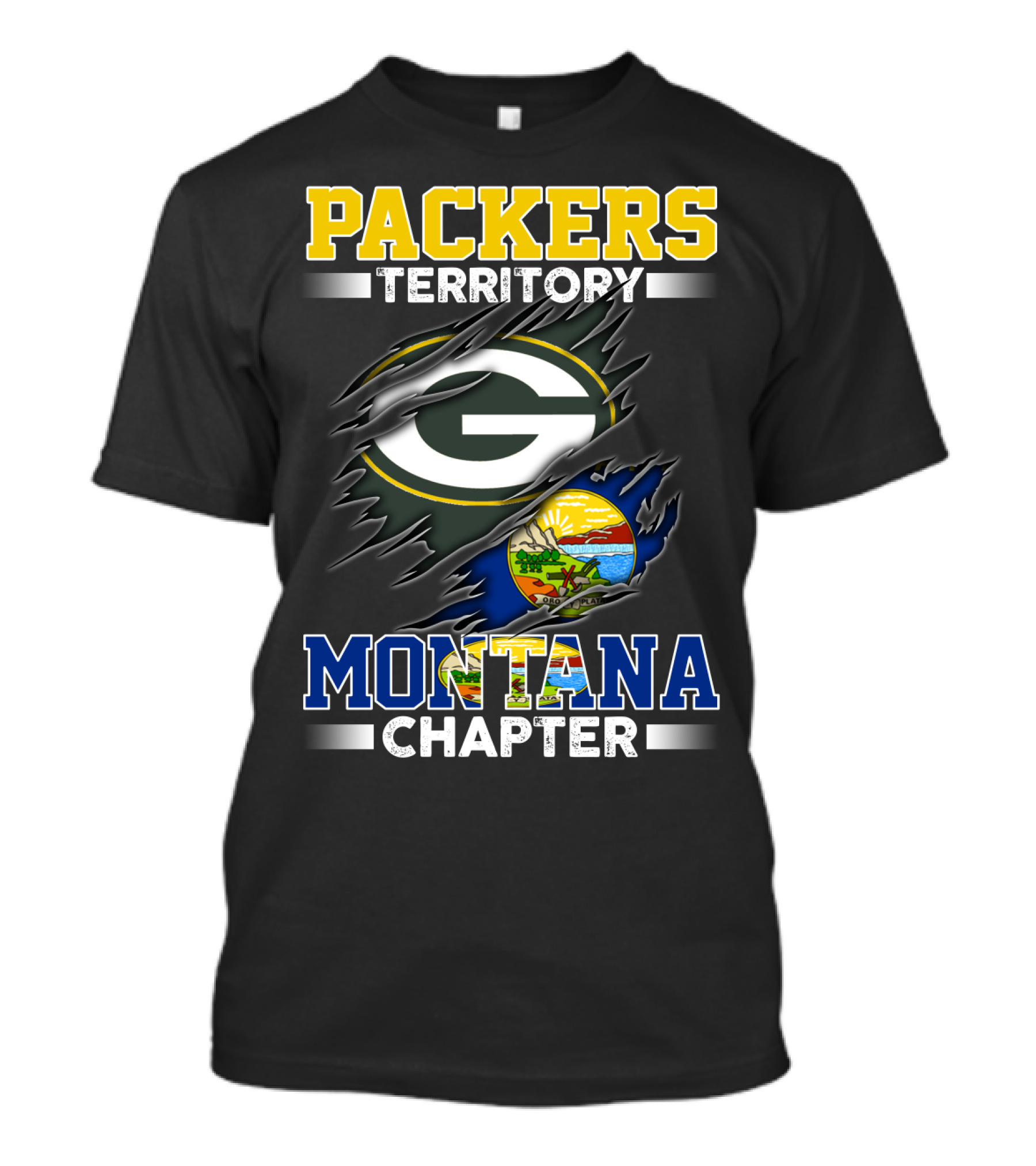 Packers Territory Montana Chapter T-Shirt