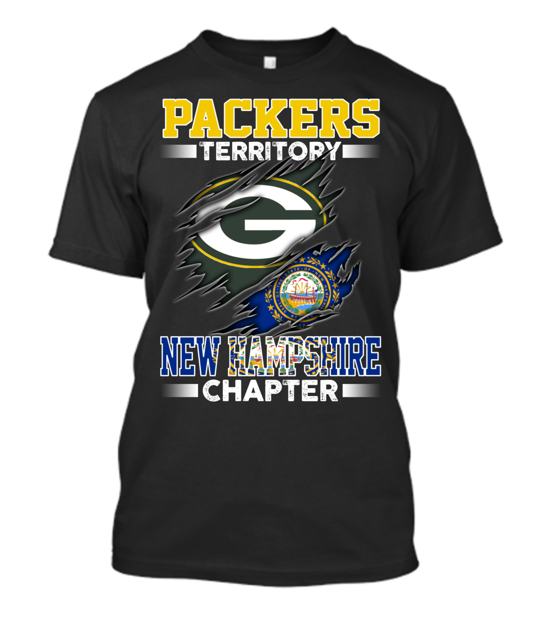 Packers Territory New Hampshire Chapter T-Shirt