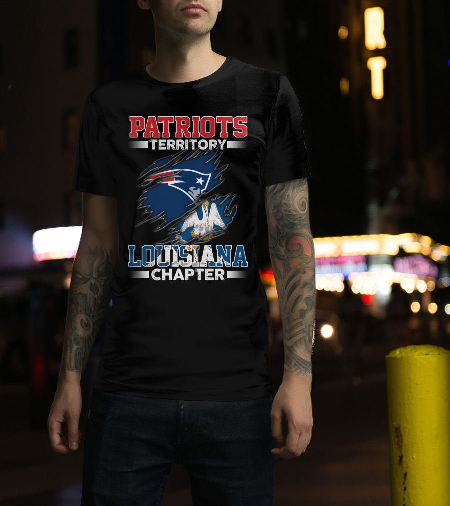 Louisiana Patriots Territory Chapter New England T-Shirt