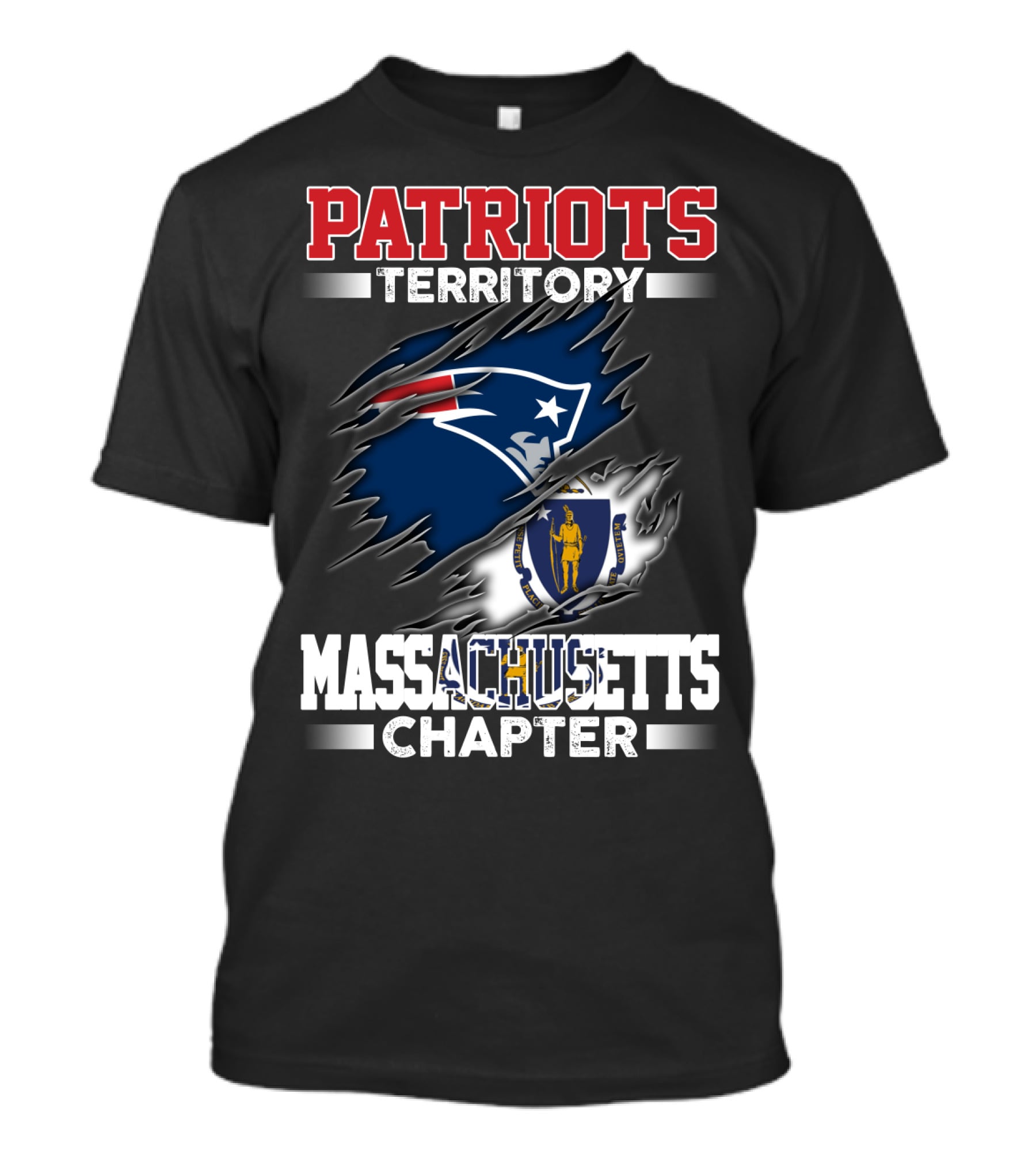 Patriots Territory Massachusetts Chapter T-Shirt
