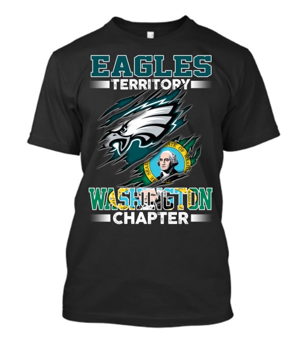 Eagles Territory Washington Chapter State Seal T-Shirt