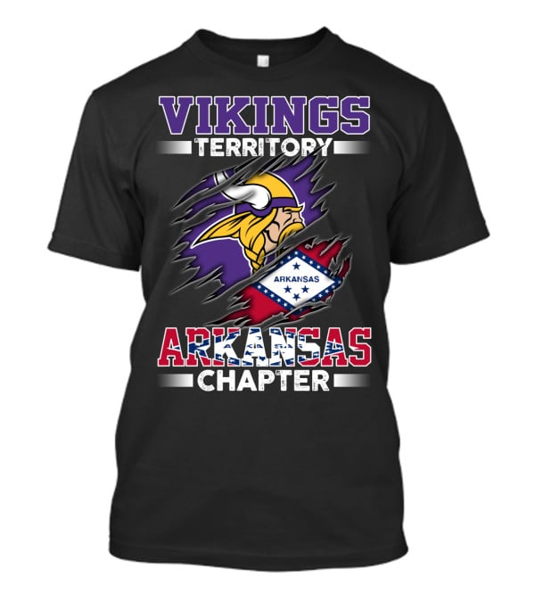 Vikings Territory Arkansas Chapter T-Shirt