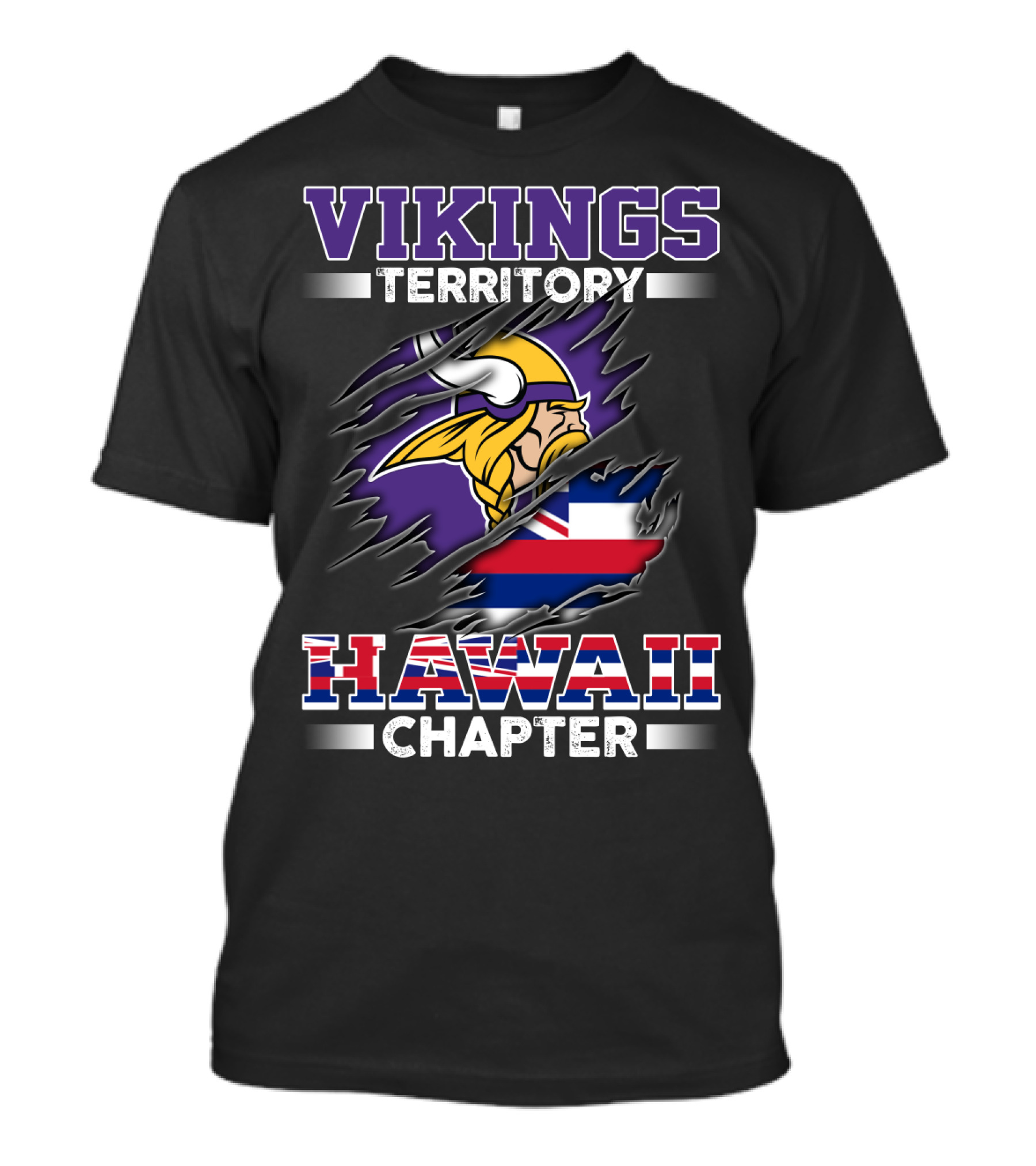 Vikings Territory Hawaii Chapter T-Shirt
