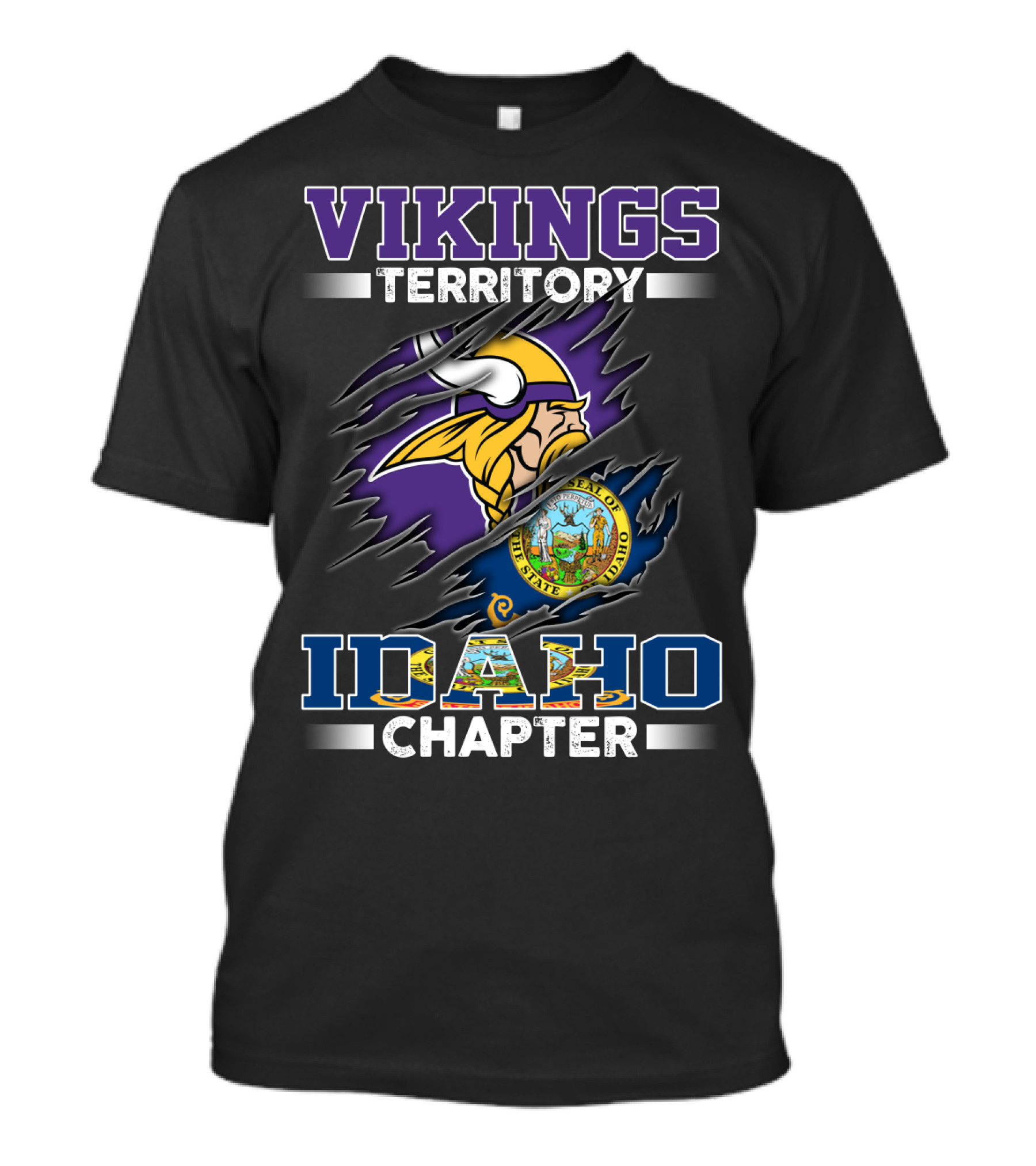 Vikings Territory Idaho Chapter T-Shirt