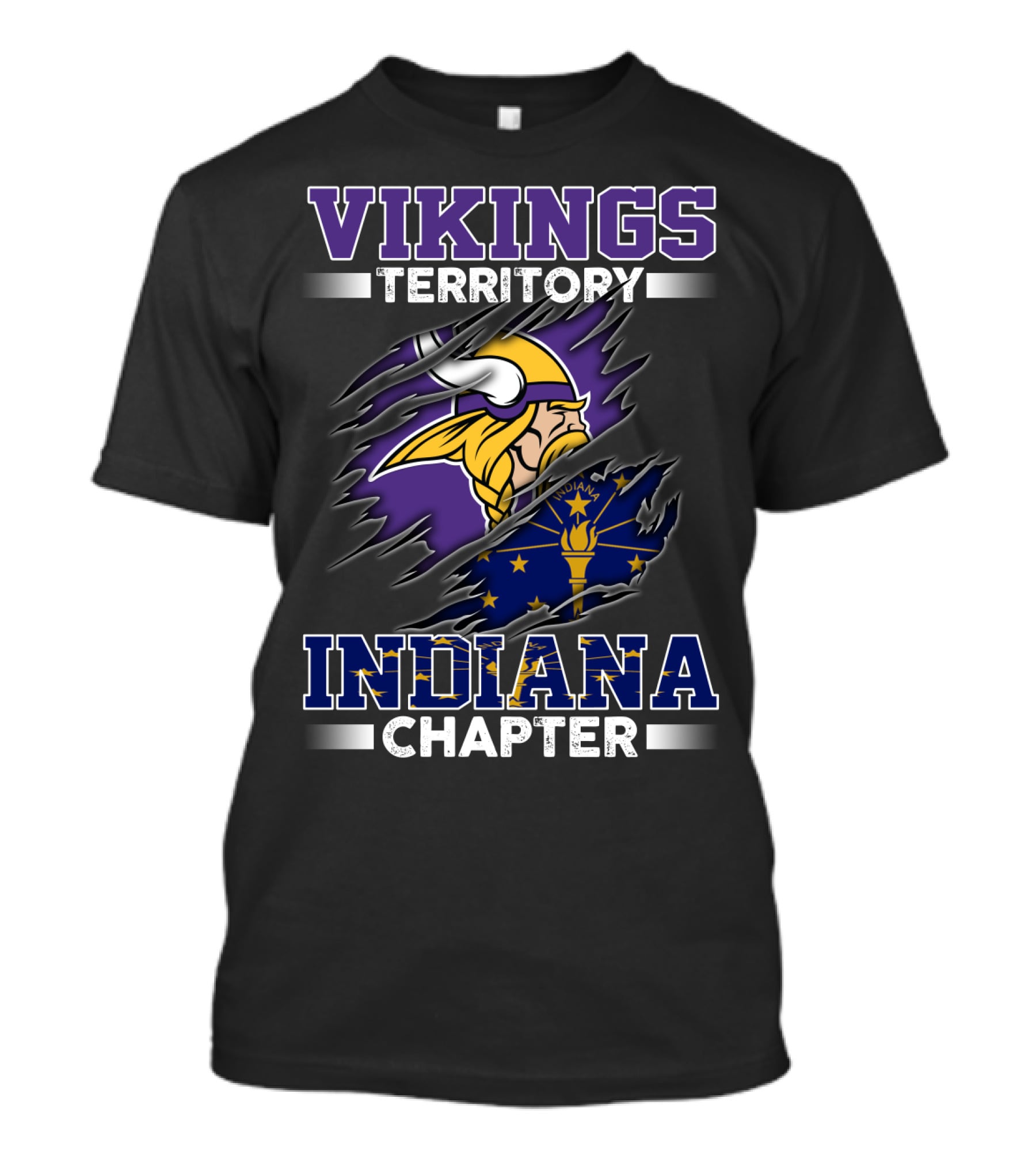 Vikings Territory Indiana Chapter T-Shirt