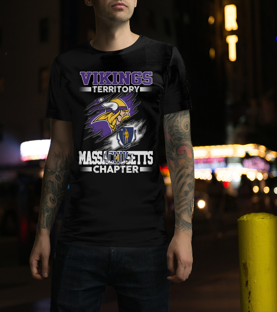 Vikings Territory Massachusetts Chapter T-Shirt