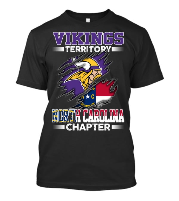 Vikings Territory North Carolina Chapter T-Shirt