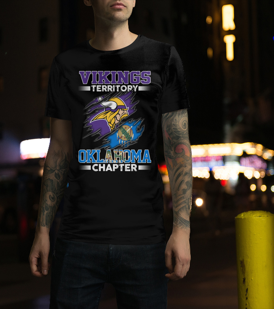 Vikings Territory Oklahoma Chapter T-Shirt