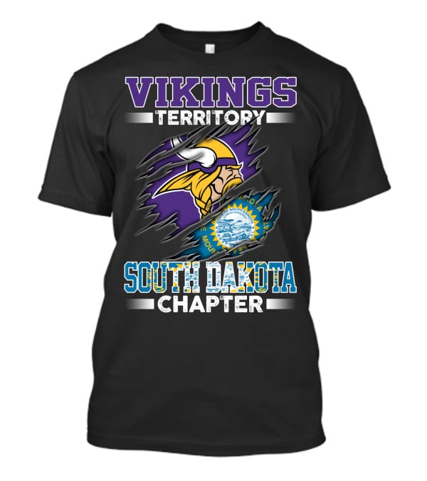 Vikings Territory South Dakota Chapter T-Shirt