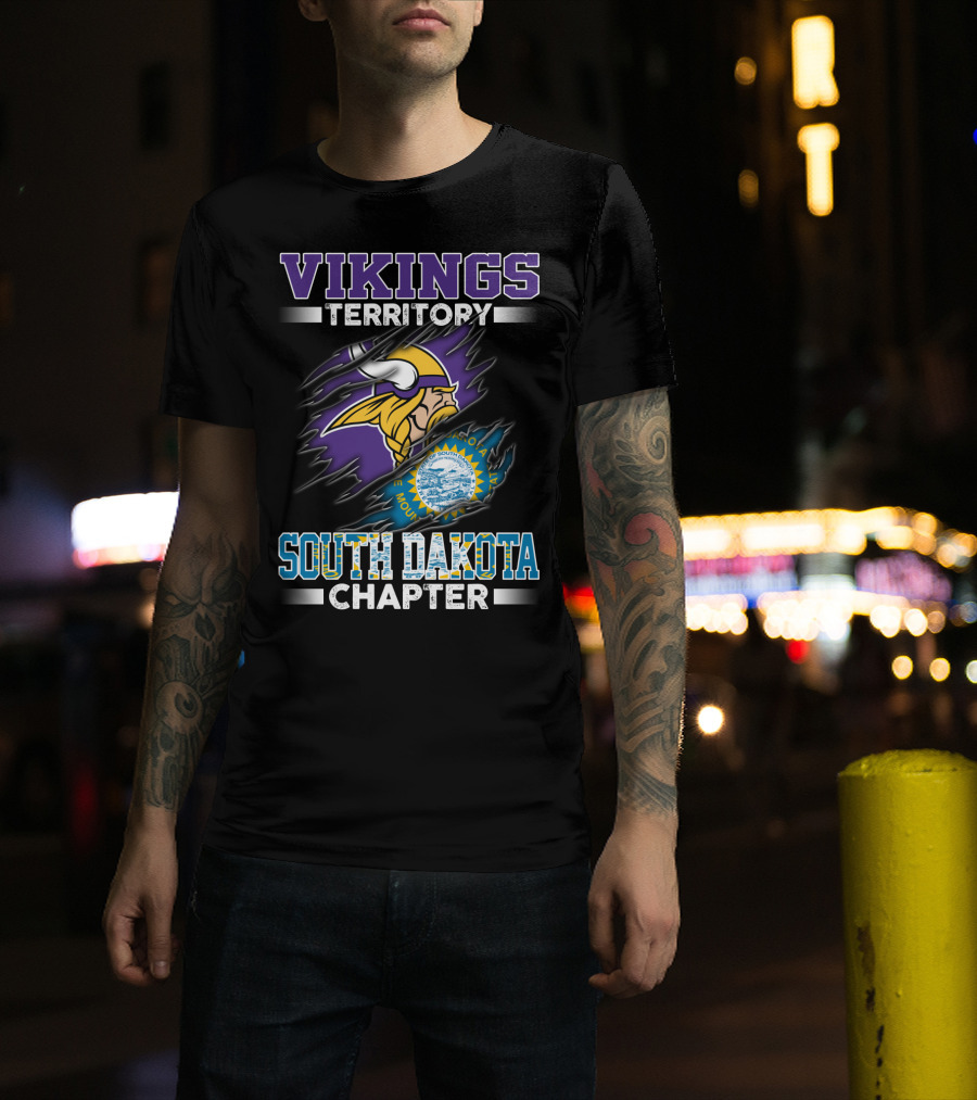 Vikings Territory South Dakota Chapter T-Shirt