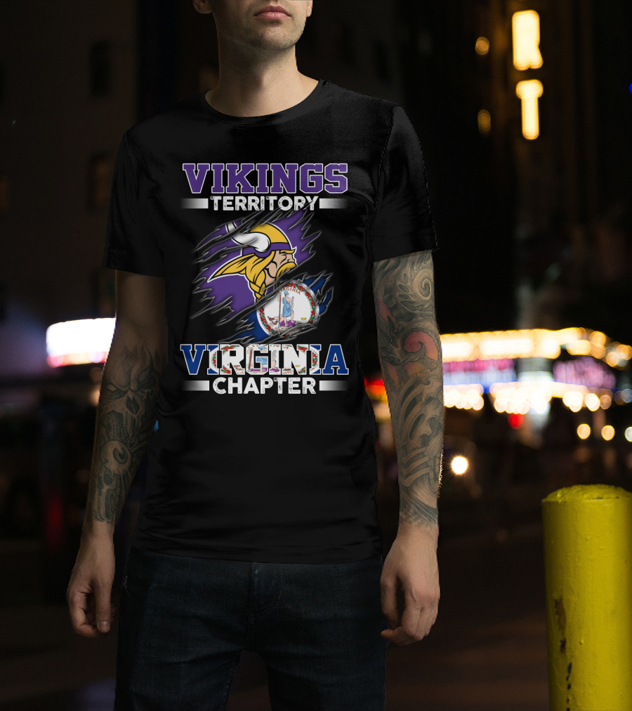 Vikings Territory Virginia Chapter T-Shirt