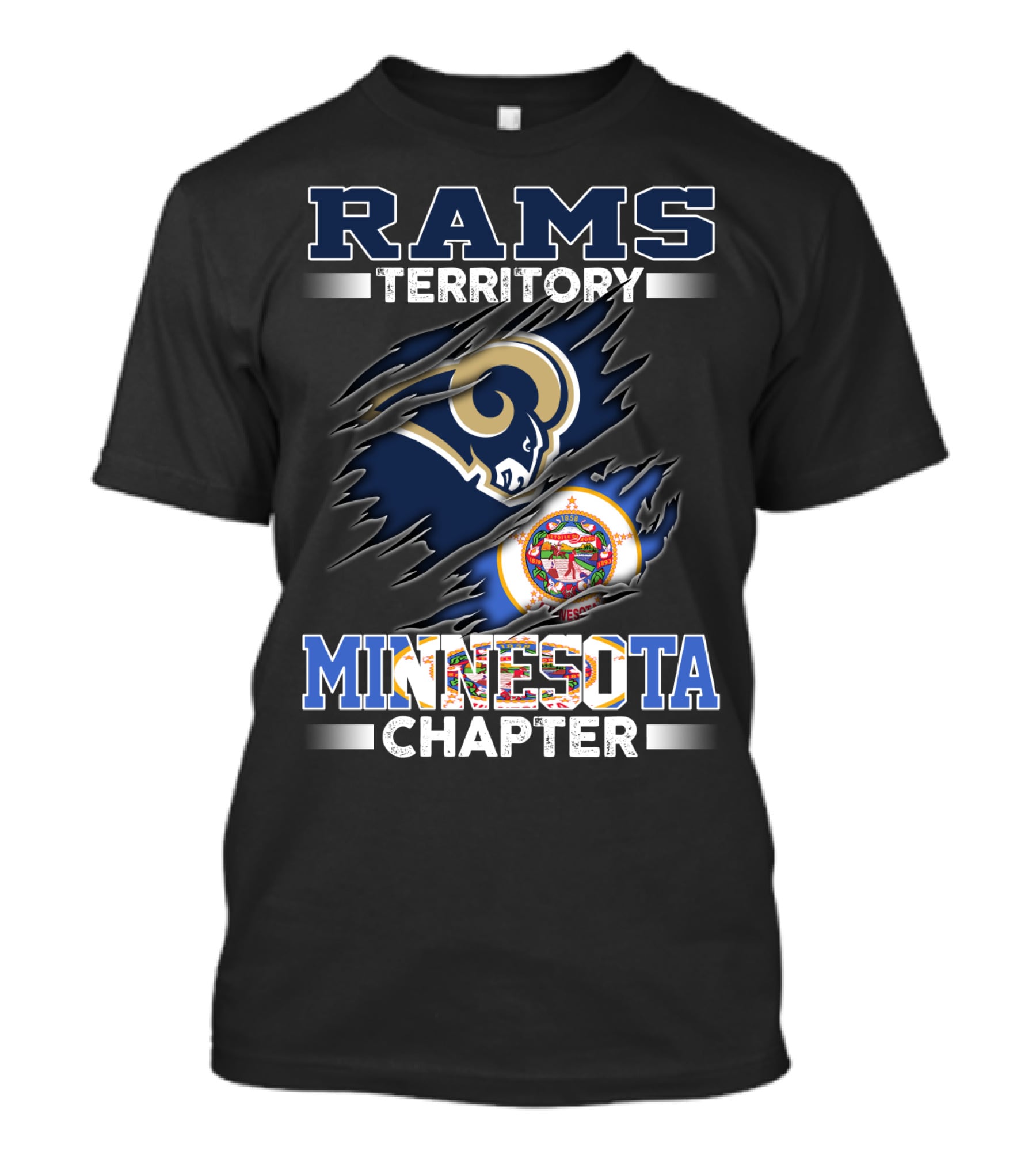 Rams Territory Minnesota Chapter T-Shirt