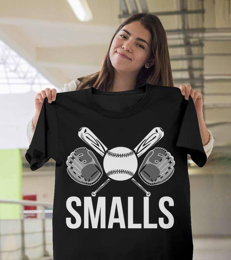 Smalls Baseball Bats Gloves And Ball T-Shirt