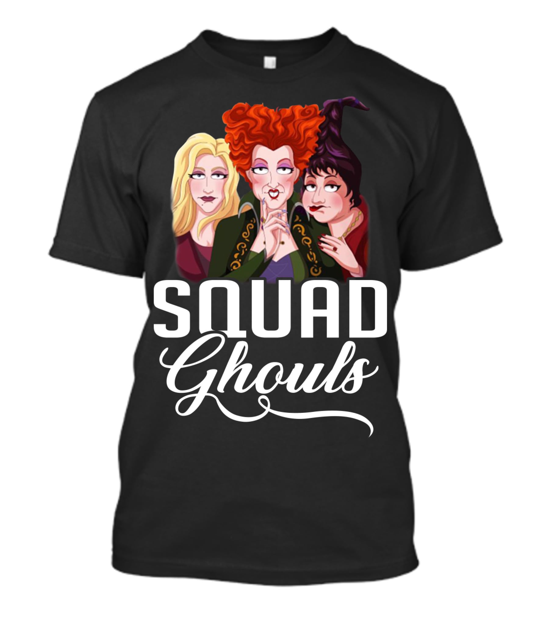 Squad Ghouls Sanderson Sisters Hocus Pocus T-Shirt