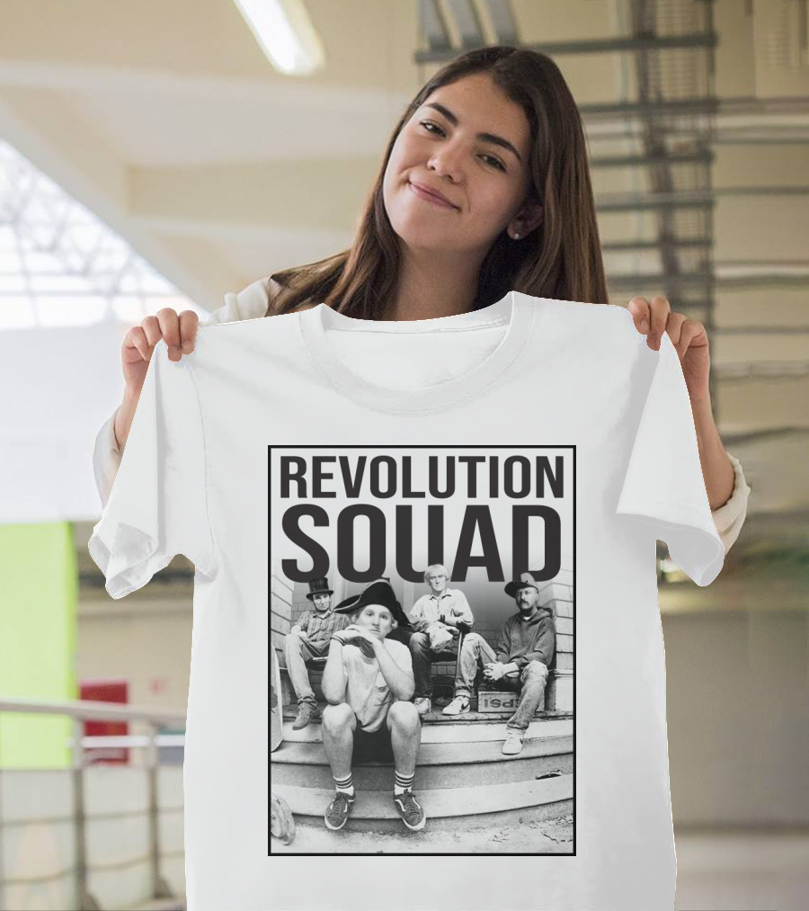 Revolution Squad Colonial Hat Group T-Shirt