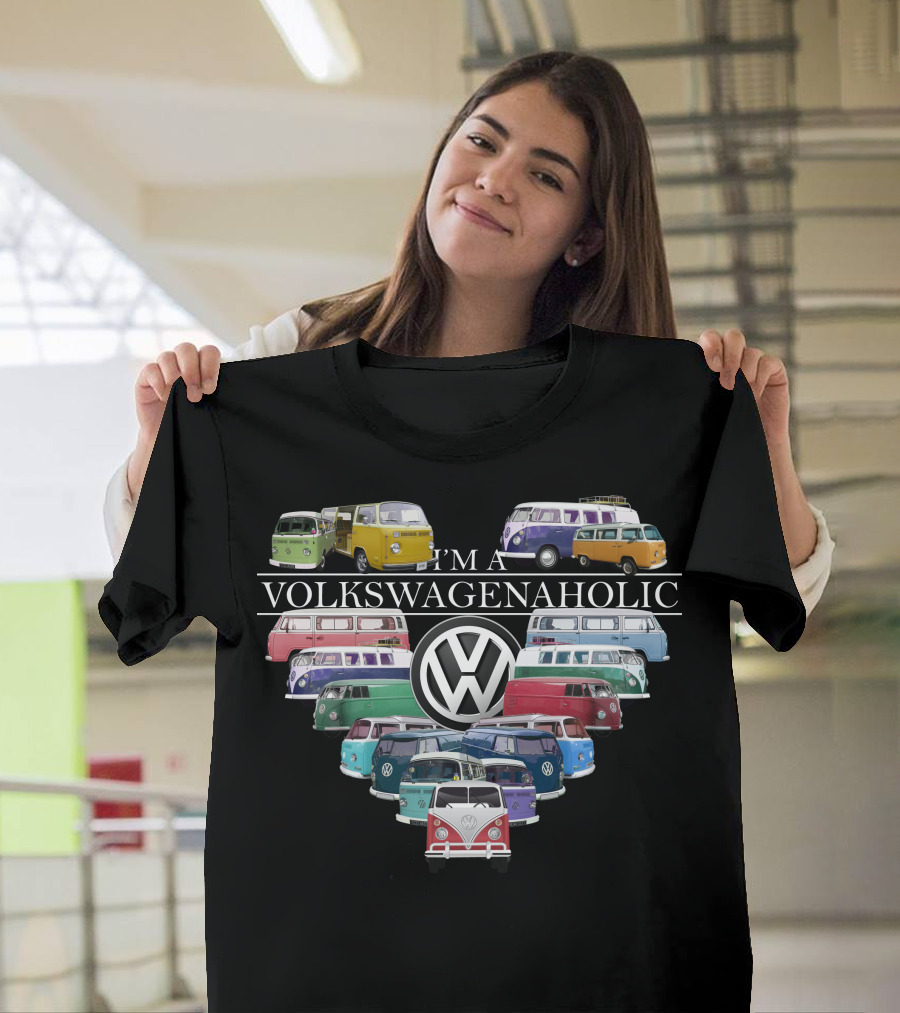 I'M A VOLKSWAGENAHOLIC Volkswagen Vans Collection T-Shirt