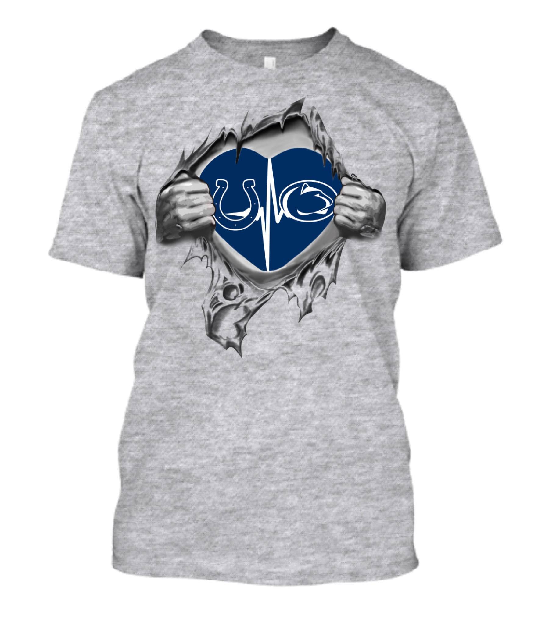 Indianapolis Colts Penn State Heartbeat T-Shirt