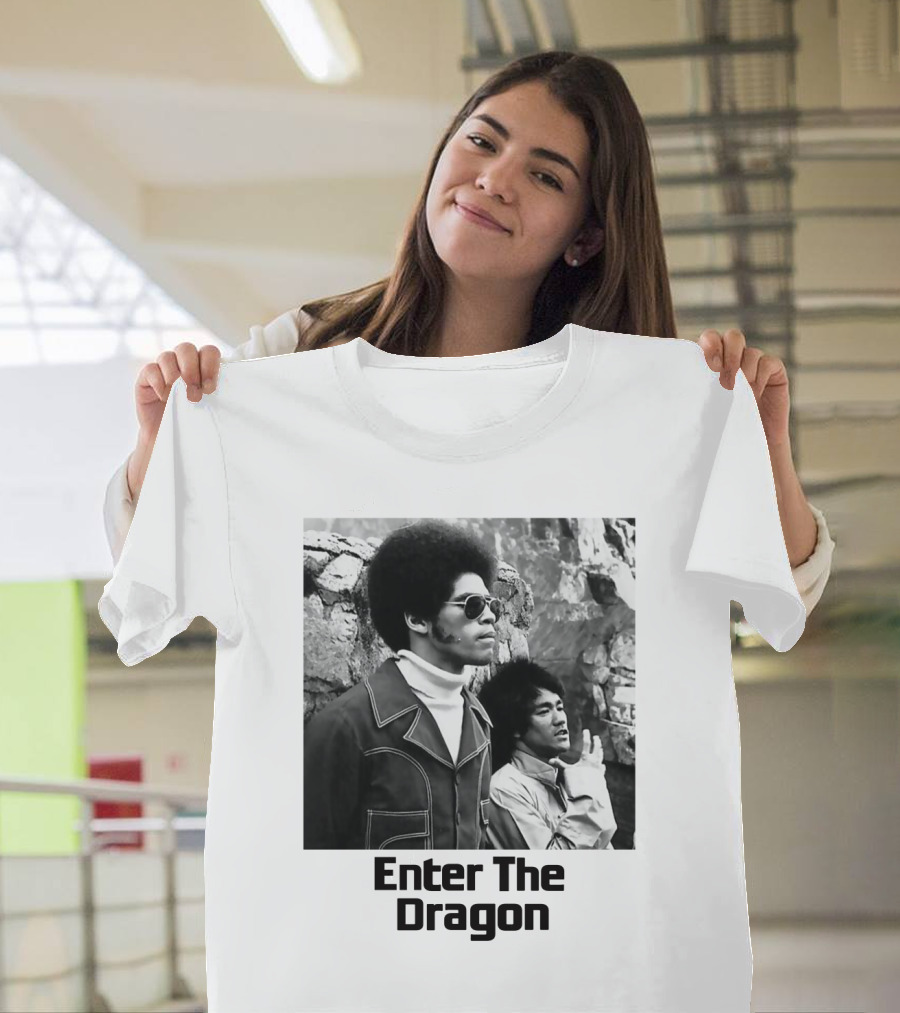 Enter The Dragon Bruce Lee Vintage Scene T-Shirt