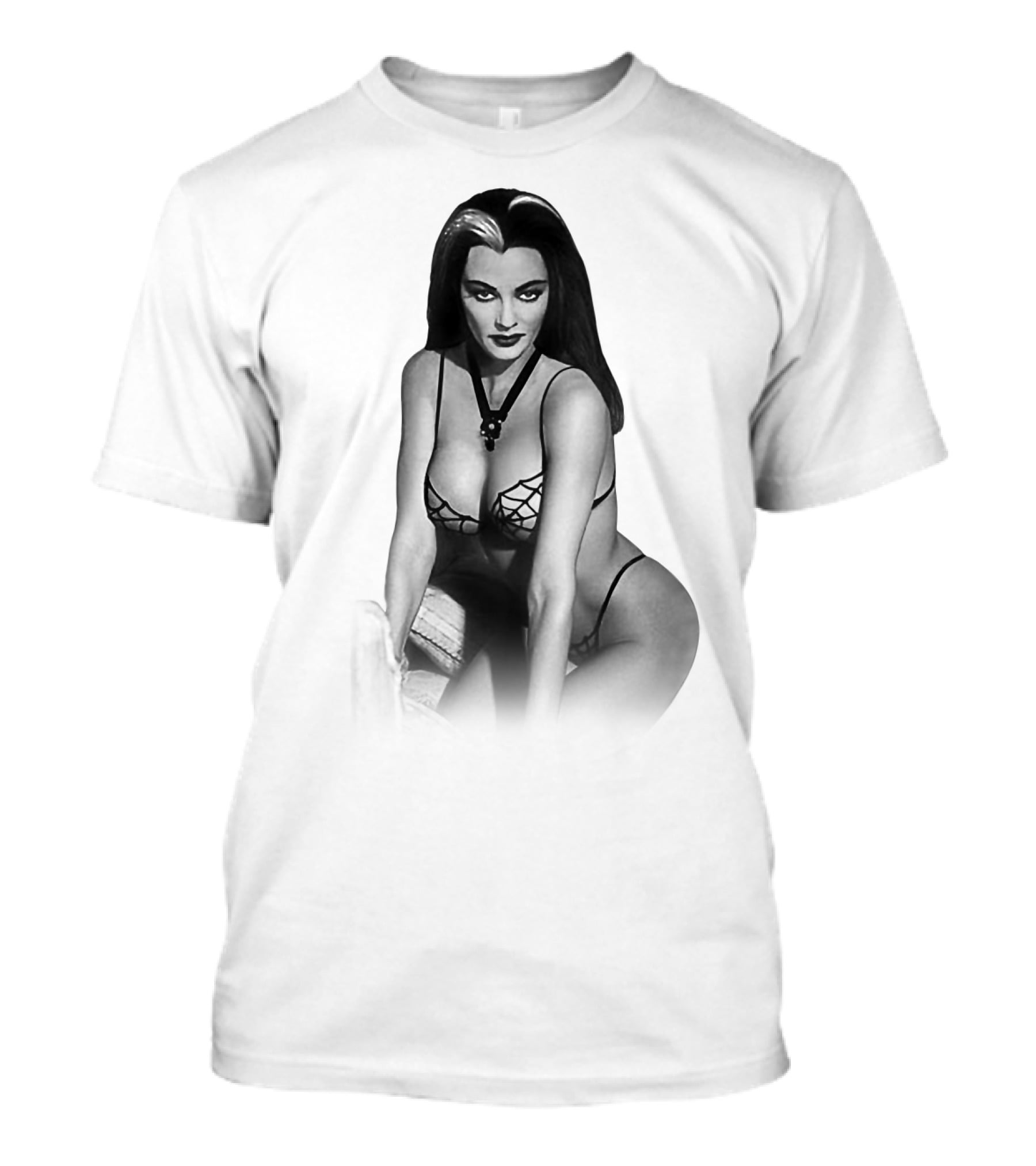 Lily Munster Retro Style Swimwear Pin-Up T-Shirt