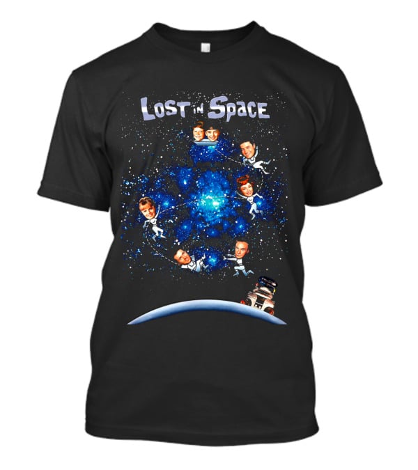 Lost In Space Family Floating Galaxy Adventure T-Shirt