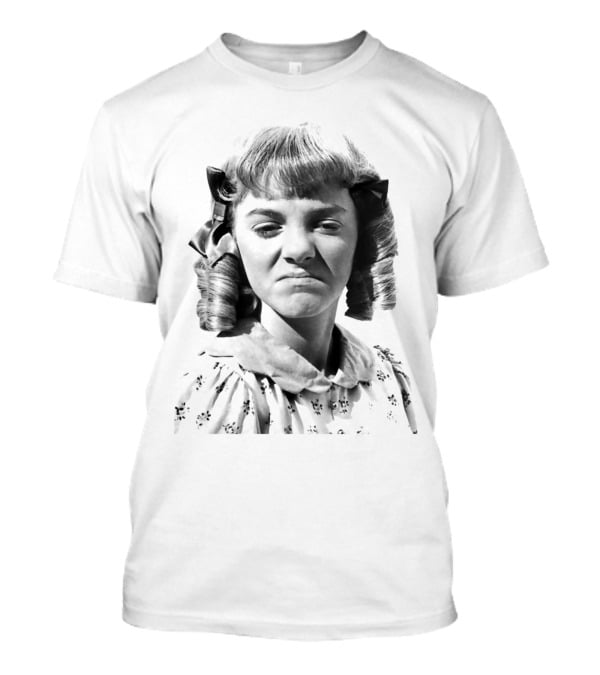 Alison Arngrim Little House On The Prairie Nellie Oleson Iconic Character Face T-Shirt