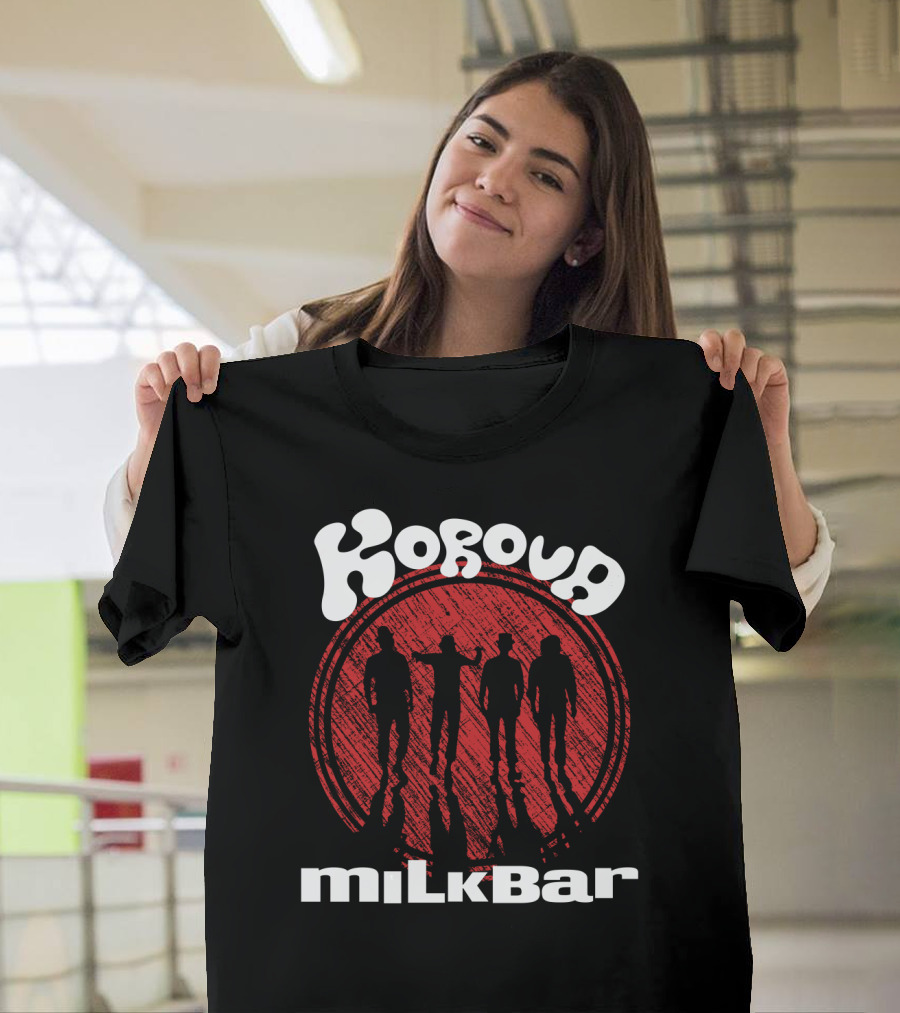Korova Milkbar A Clockwork Orange Silhouette Circle T-Shirt