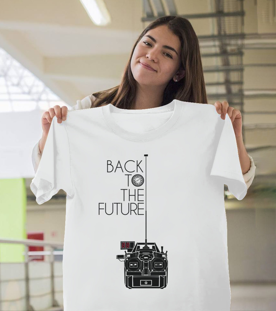 Back To The Future Delorean Vector T-Shirt