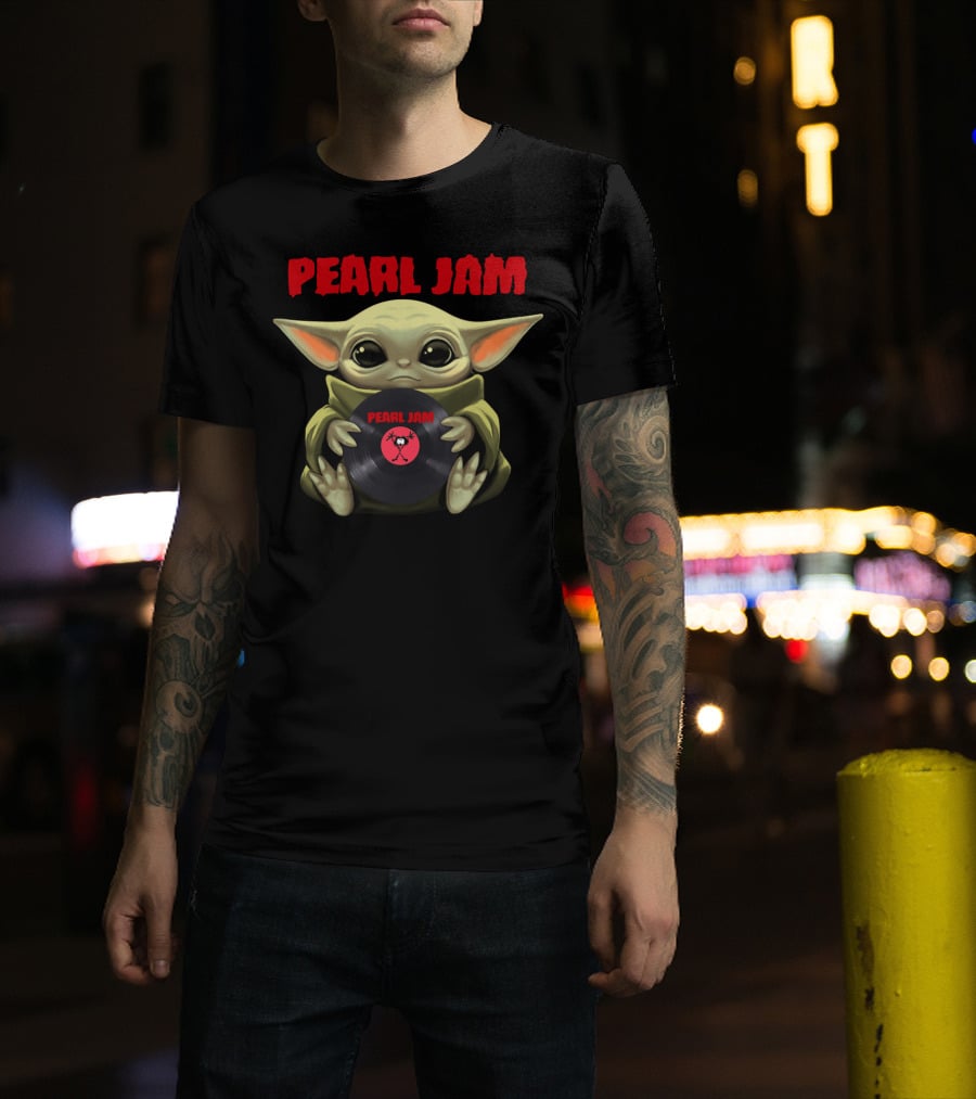 PEARL JAM Baby Alien Vinyl T-Shirt