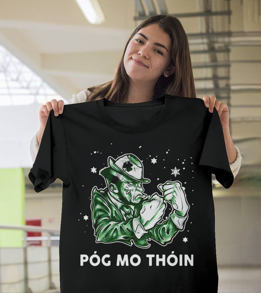 An Ordinary Man Póg Mo Thóin Fighting Irishman T-Shirt