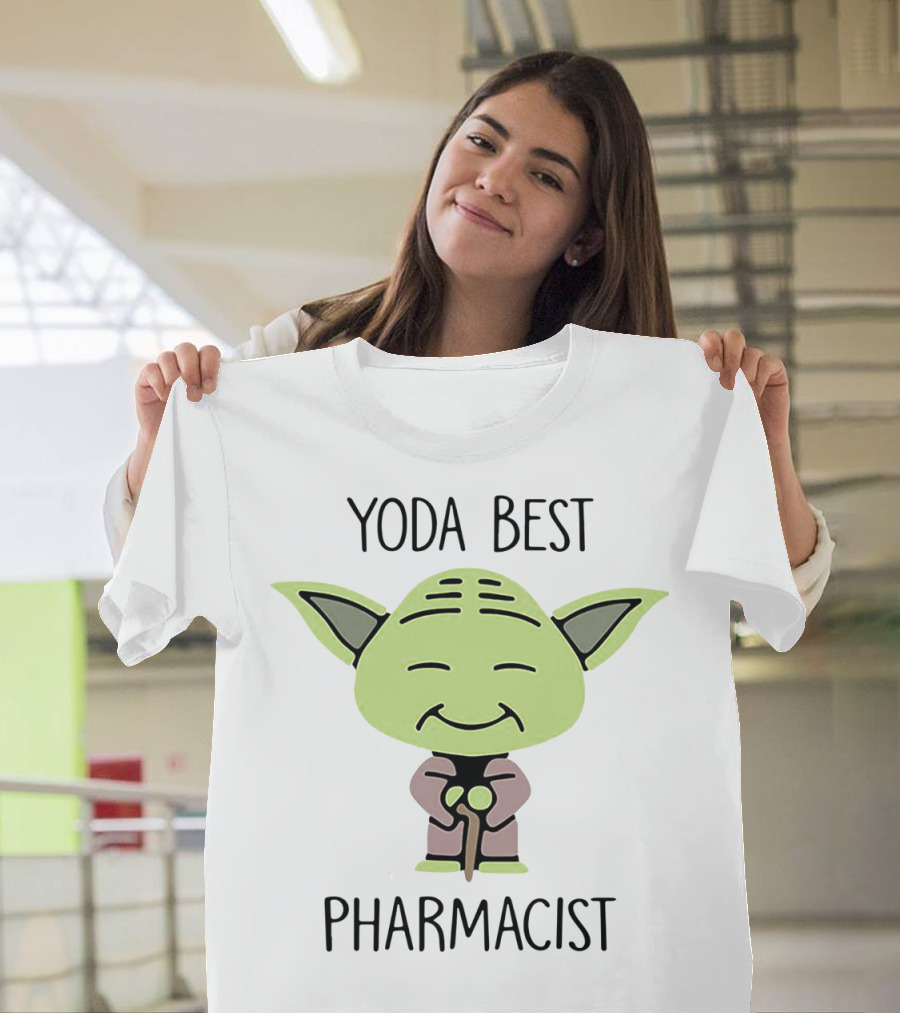 Yoda Best Pharmacist Baby Yoda T-Shirt