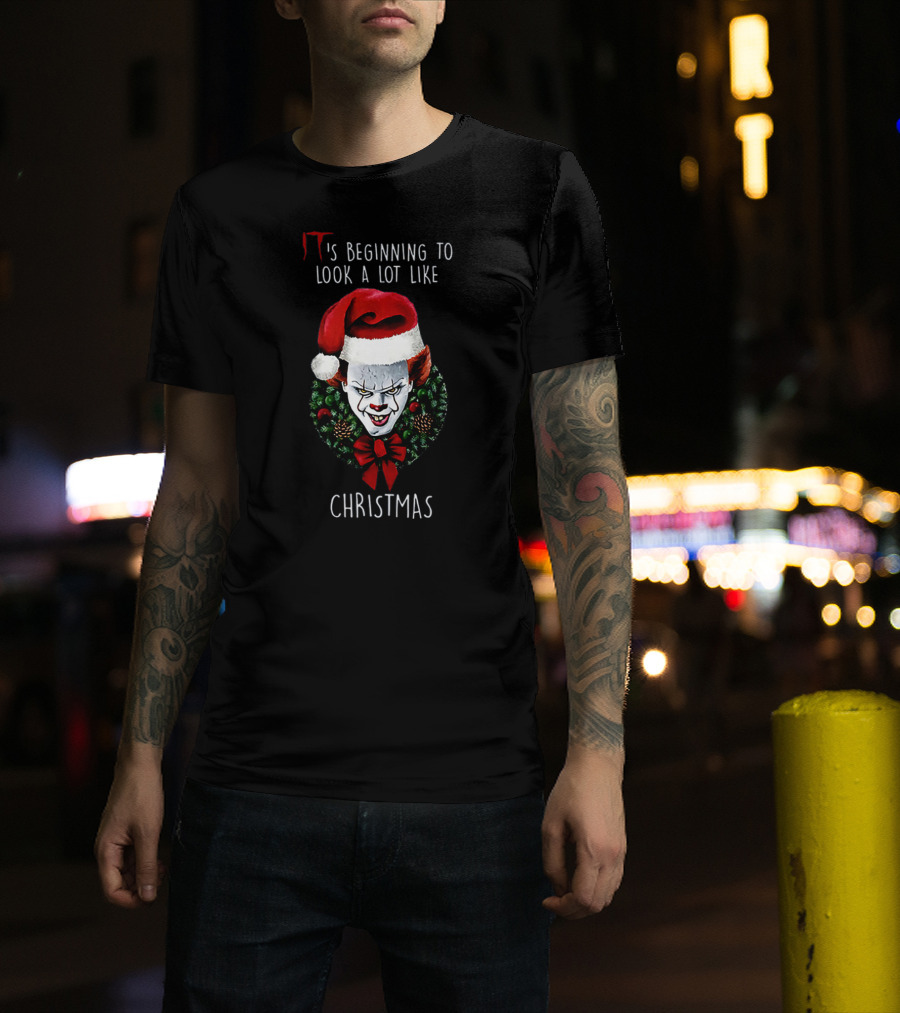 Pennywise It's Beginning To Look A Lot Like Christmas T-Shirt