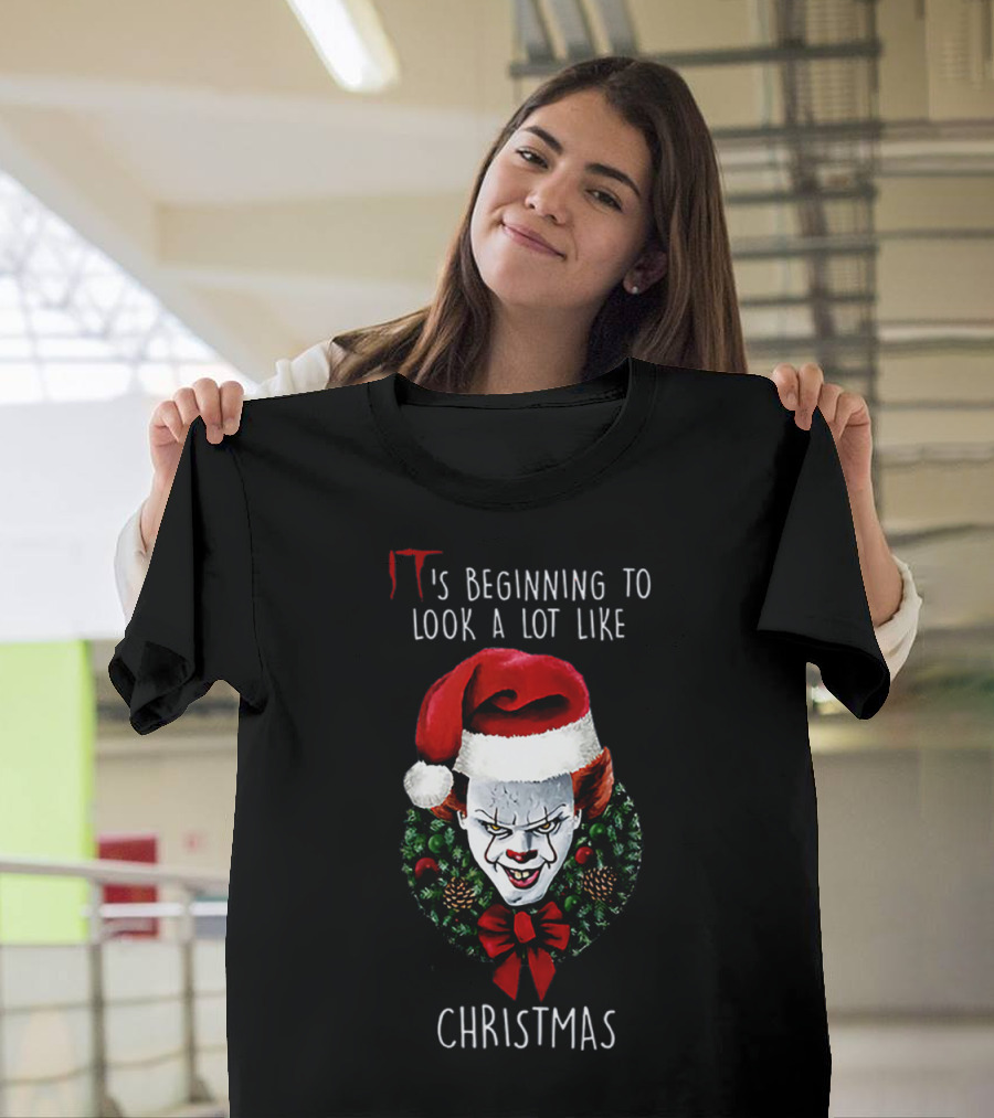 Pennywise It's Beginning To Look A Lot Like Christmas T-Shirt