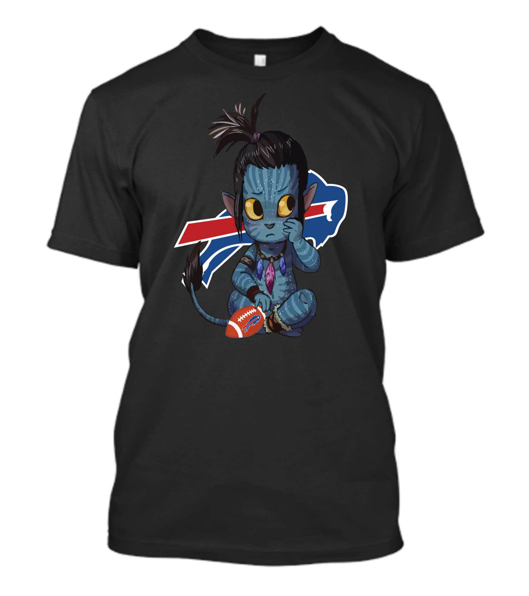 Avatar Bills Na'vi Football Buffalo Team Character Crossover T-Shirt