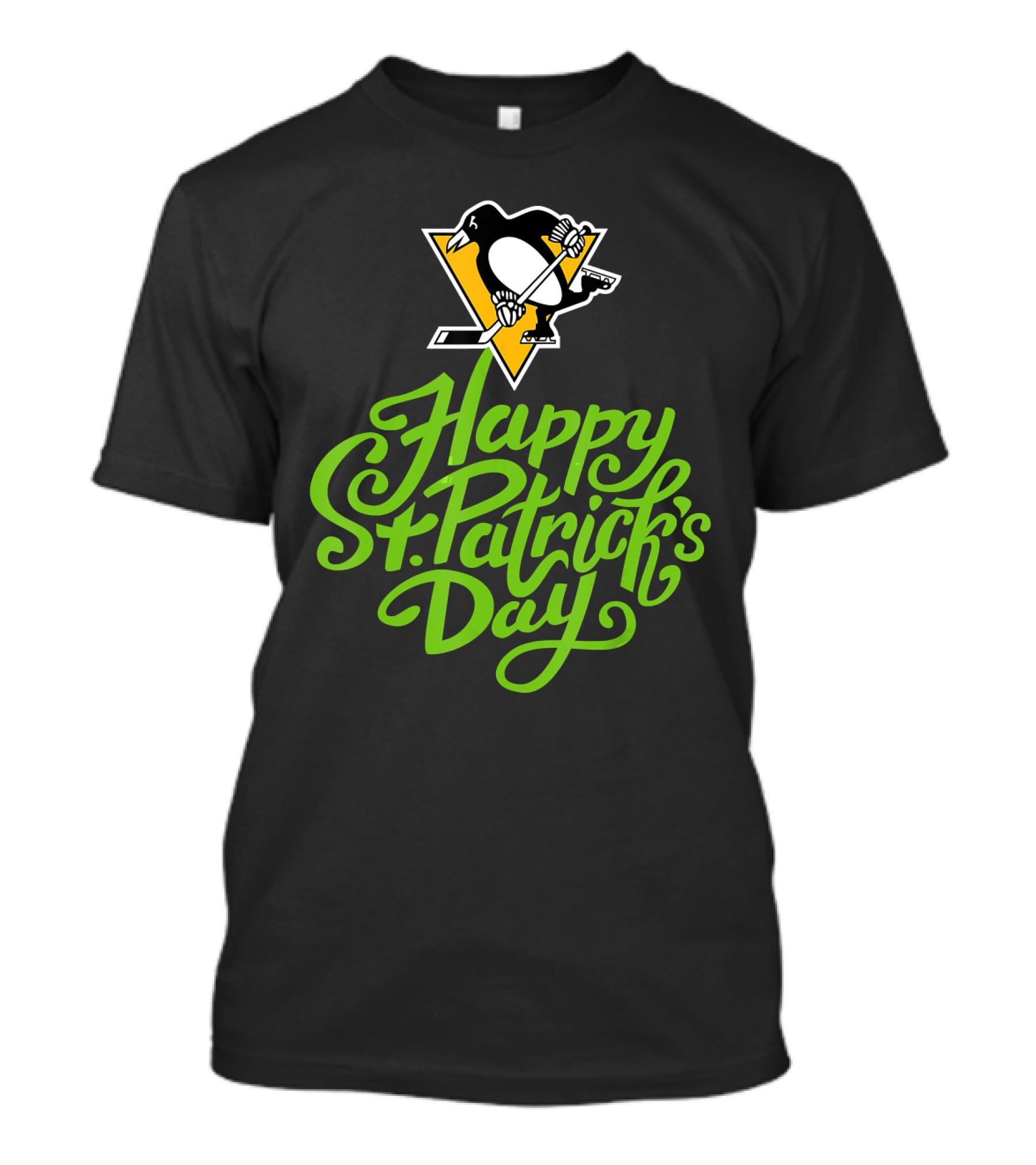Happy St. Patrick's Day Pittsburgh Penguins T-Shirt