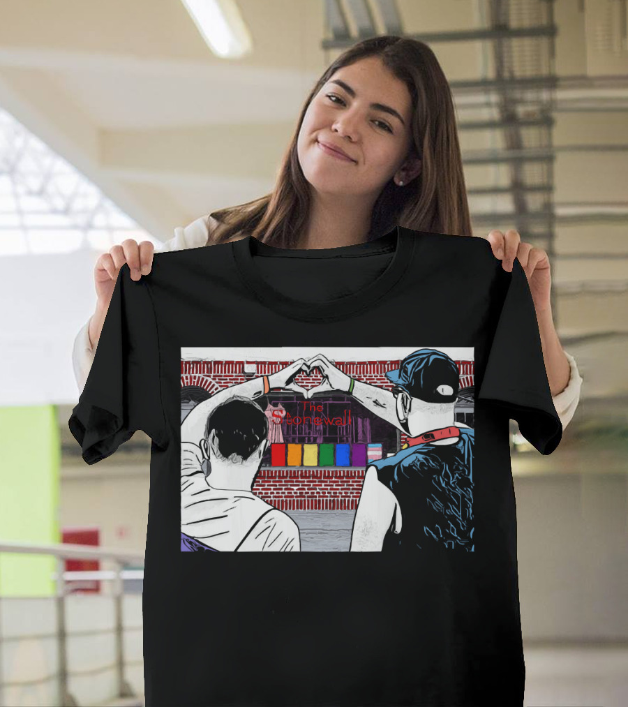 The Stonewall Pride Rainbow T-Shirt