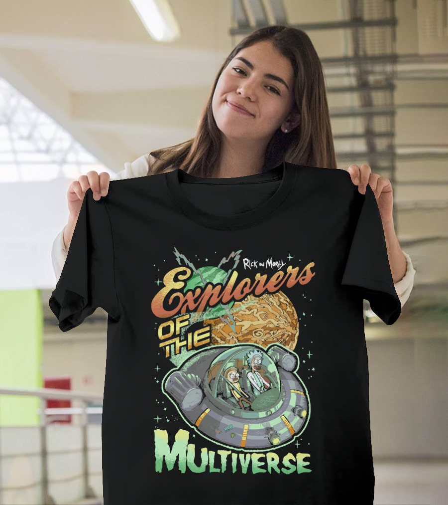 Rick and Morty Explorers of the Multiverse T-Shirt