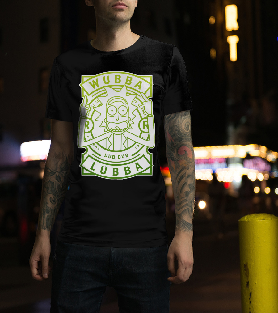 Wubba Lubba Dub Dub Rick Sanchez Science Madness T-Shirt