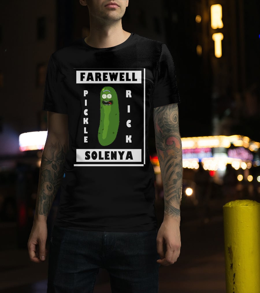 Farewell Pickle Rick Solenya T-Shirt