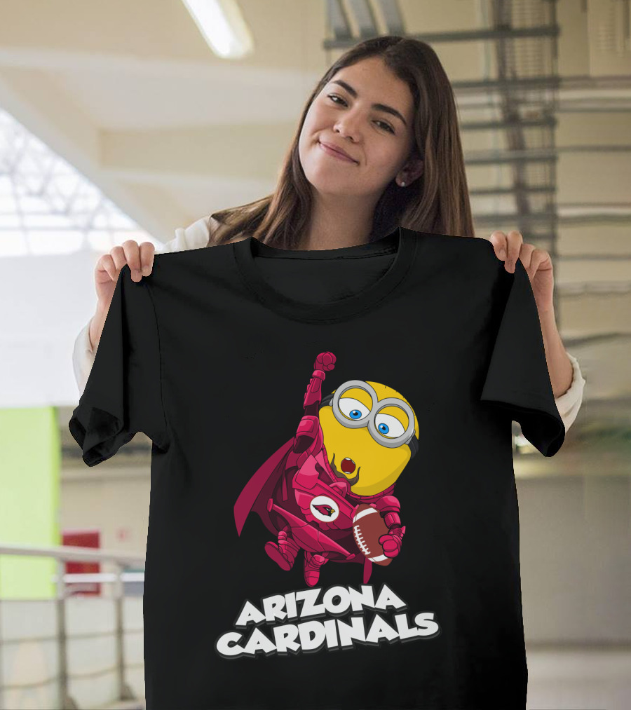 Arizona Cardinals Minion Football Hero T-Shirt