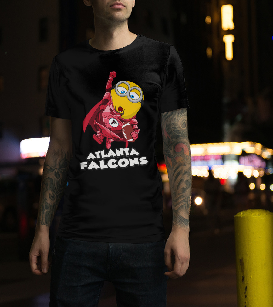 Atlanta Falcons Minion Football T-Shirt