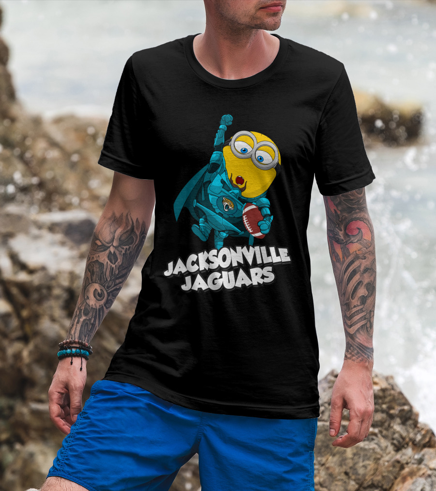 Jacksonville Jaguars Minion Football Adventure T-Shirt