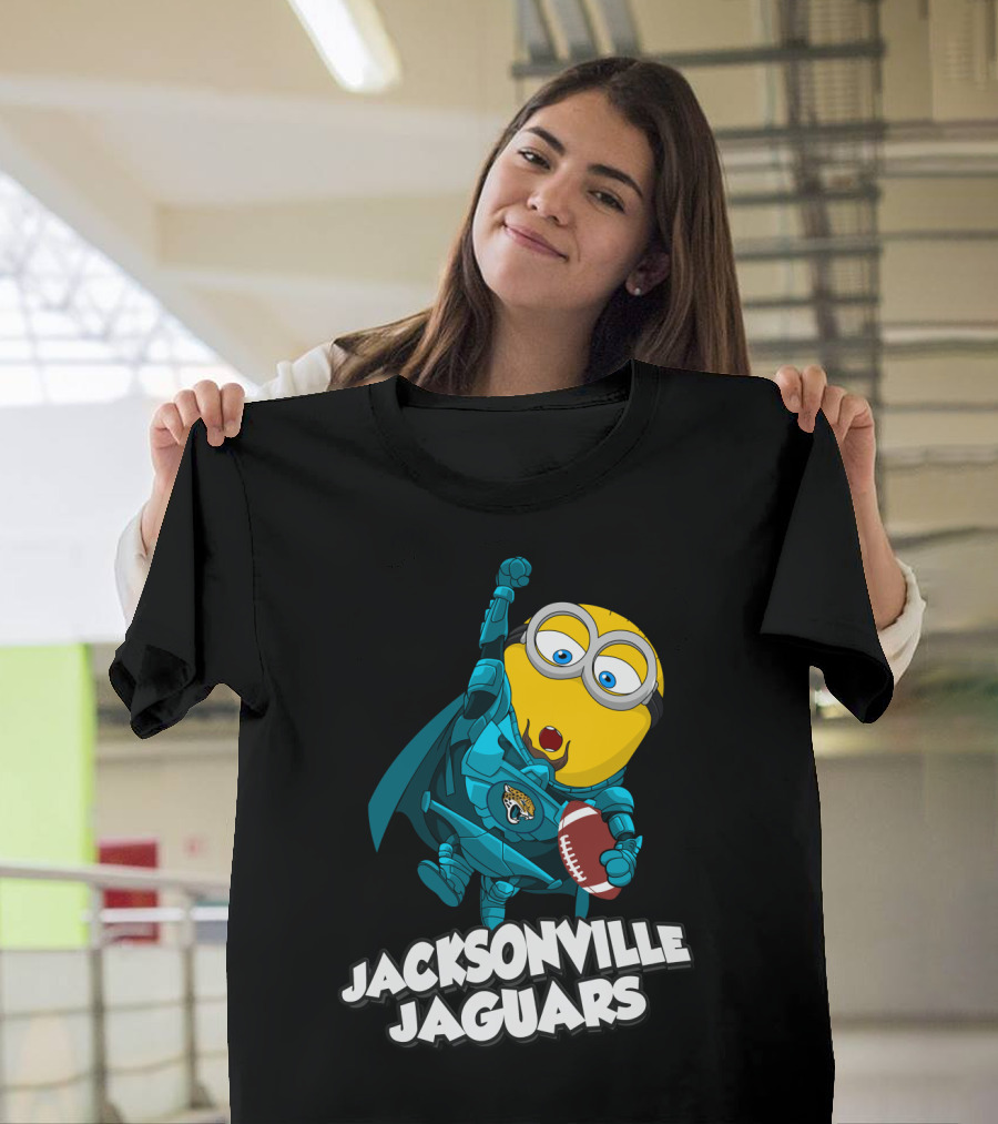 Jacksonville Jaguars Minion Football Adventure T-Shirt