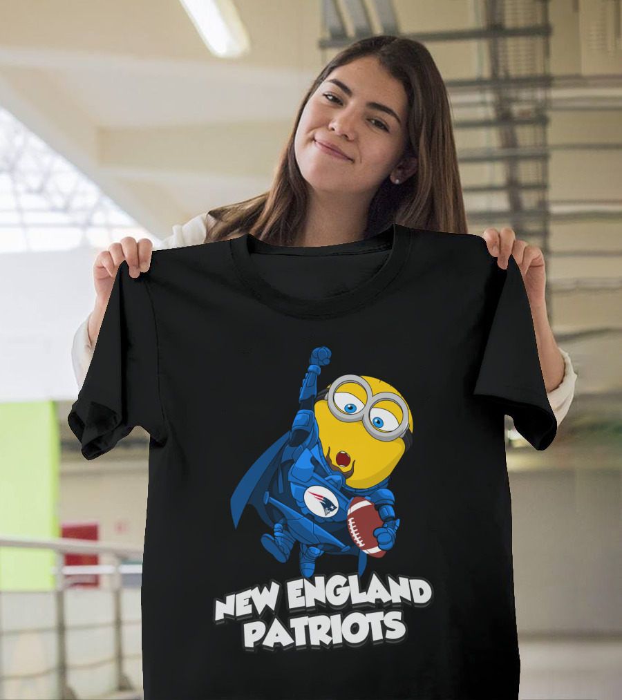 New England Patriots Minion Football Fan Celebration T-Shirt