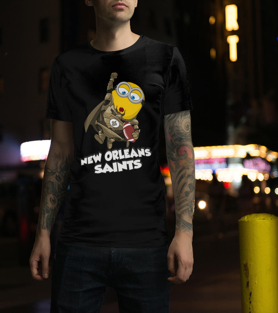 New Orleans Saints Minion Football Hero T-Shirt