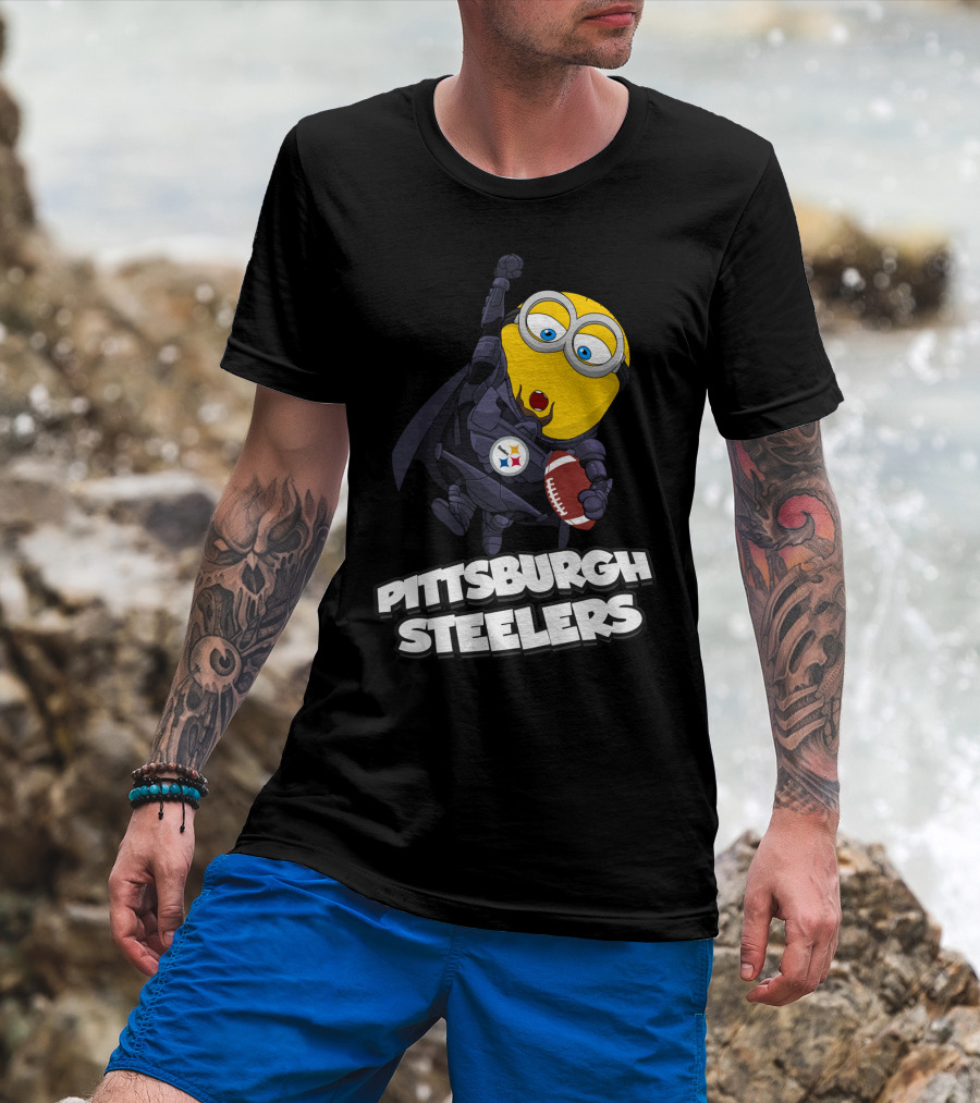 Pittsburgh Steelers Minion Football Fan T-Shirt