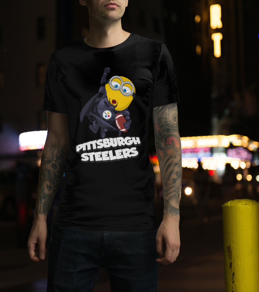 Pittsburgh Steelers Minion Football Fan T-Shirt