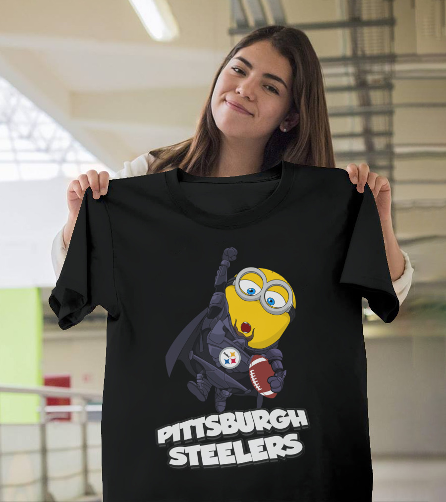 Pittsburgh Steelers Minion Football Fan T-Shirt