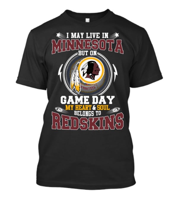 Minnesota Heart Soul Game Day Redskins T-Shirt
