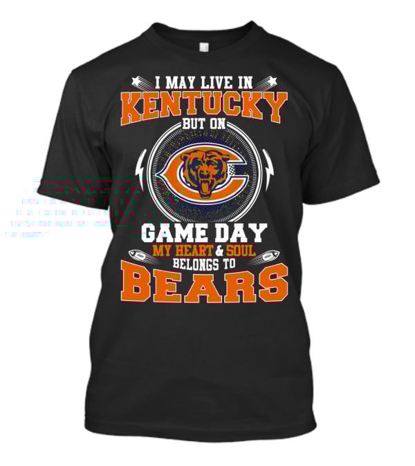 Kentucky Game Day My Heart & Soul Belongs To Bears T-Shirt